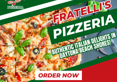 Fratelli's Pizzeria, Authentic Italian Delights in Daytona Beach Shores!