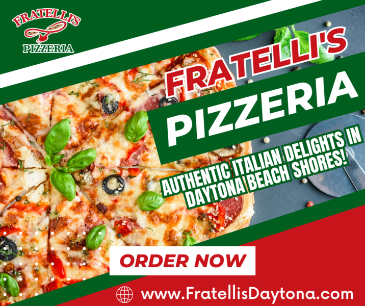 Fratelli's Pizzeria, Authentic Italian Delights in Daytona Beach Shores!