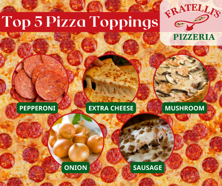 Fratelli's Pizzeria and the Top Five All-Time Favorite Pizza Toppings