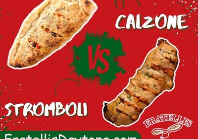 Do you know the difference between Stromboli’s and Calzones?