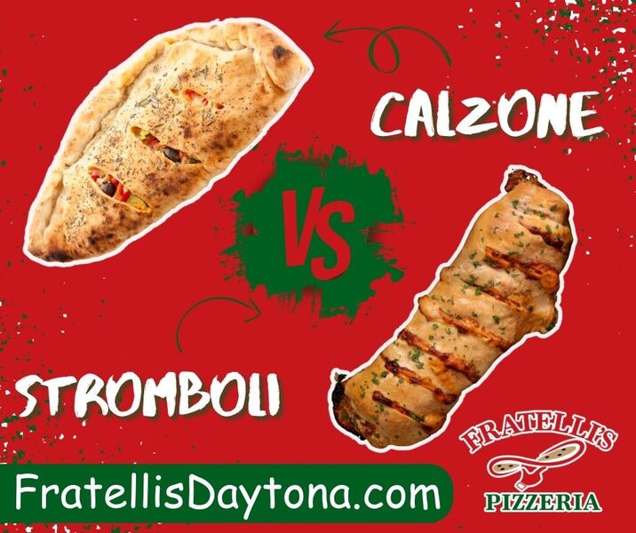 Do you know the difference between Stromboli’s and Calzones?