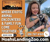 Noah's Landing: Where Exotic Animal Encounters and Family Fun Come Together in Daytona Beach