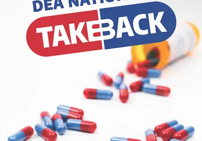 Dispose of Unused Meds: National Take Back Day, October 28.