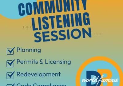 Daytona Beach officials invite residents to December 7 listening session.