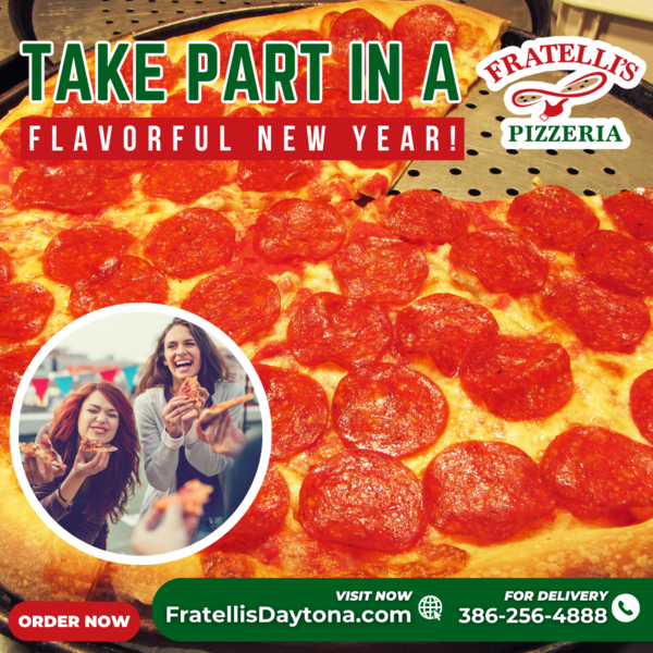 Take Part in a Flavorful New Year at Fratelli's Pizzeria