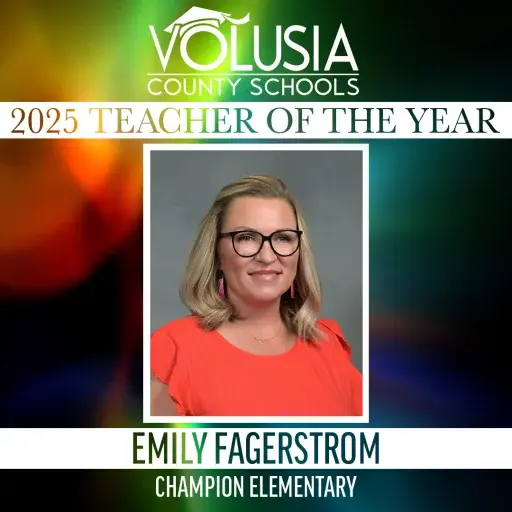 Emily Fagerstrom Named 2025 Teacher of the Year