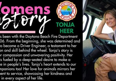 Daytona Fire Department Honors Women For Women's History Month