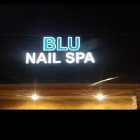 blue nail spa