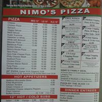 nimos pizza